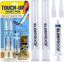 Slobproof Refillable Touch-Up Paint Pen  Mess-Free Wall Repair Tool, Easy  - £28.45 GBP