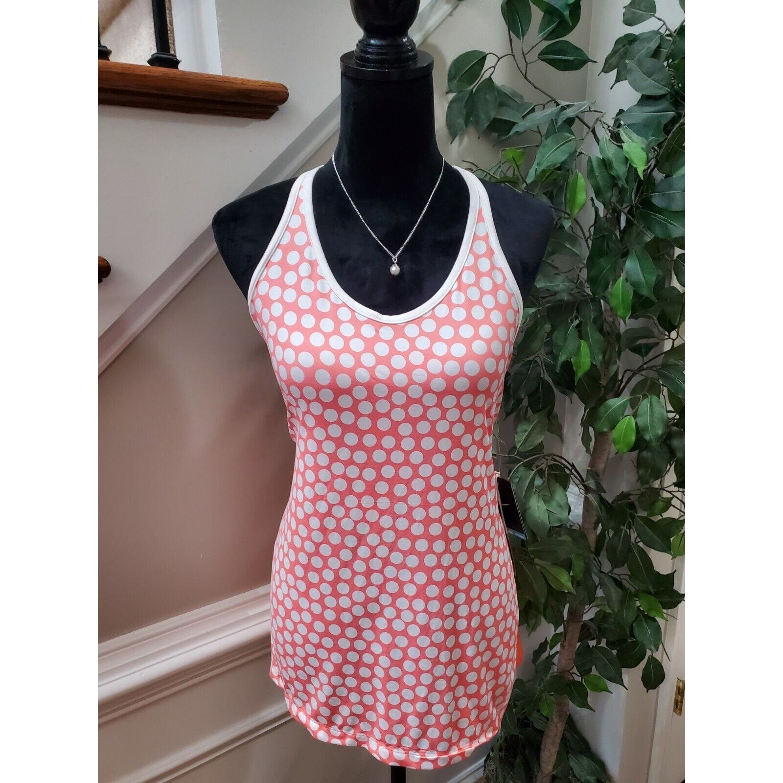 Nike Dri-Fit Women's Pink Polyester Scoop Neck Sleeveless Casual Top Size Medium Item image 8