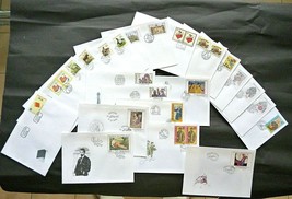 1998 Lot of 38 FDC Covers Czech Republic - $19.50