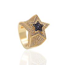 Famous Brand Luxury Fashion Vintage Star Rings for Women Ring High Polished Ring - £57.59 GBP
