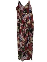 NWT Express Womens Multicolor Floral Spaghetti Strap A-Line Dress Size Small - £27.21 GBP