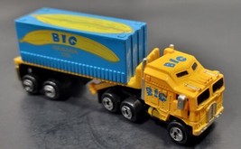 Vintage Micro Machines Shake & Sniff Big Banana 1989 Semi Truck And Trailer Lot - $93.49