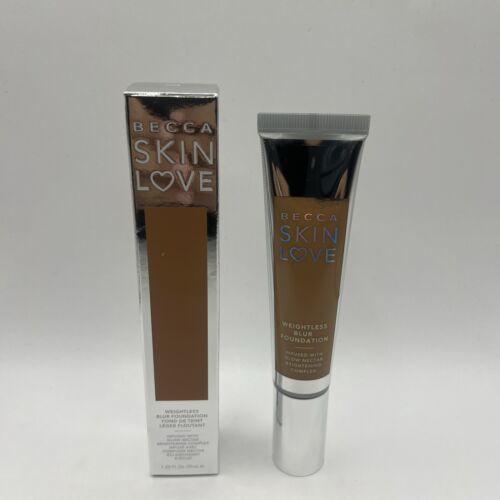 BECCA ~ SKIN LOVE WEIGHTLESS BLUR FOUNDATION ~ CAFE ~ 1.23 OZ - $14.84