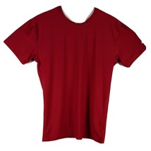 Mens Red Compression Shirt Size 2XL Crossfit MMA Workout XXL - £12.74 GBP