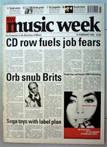 Music Week Magazine February 13 1993 mbox1576 - Orb Snub Brits - £16.35 GBP