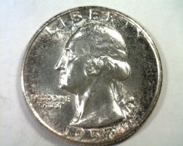 1957 Washington Quarter Choice Uncirculated+ Ch. Unc.+ Nice Original Toning - £12.82 GBP