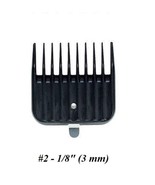 ANDIS Metal Clip DETACHABLE BLADE ATTACHMENT 1/8&quot; 3mm COMB*Fit Excel,ZR,... - €8,63 EUR