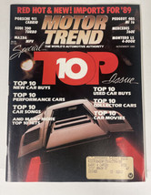Motor Trend Vintage Magazine November 1988 Top 10 Issue - $23.71
