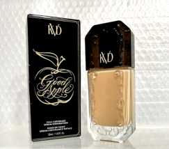 KVD Kat Von D Good Apple Full-Coverage Serum Foundation 048 Medium NIB - £25.62 GBP