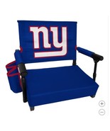 New York Giants Stadium Seat NFL Premium Foldable Pocket Blue White Red - $84.99