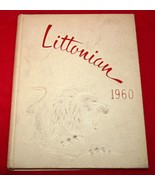 1960 ISAAC LITTON HIGH SCHOOL Nashville Tennessee Annual YEARBOOK Litton... - £39.10 GBP