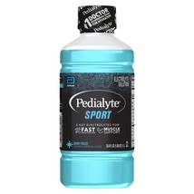 2 Bottles Pedialyte Sport Electrolyte Solution, Berry Freeze, 1 Liter - $12.99