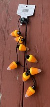 Fall Halloween Jumbo Candy Corn Indoor String Lights with 3 Settings - £35.60 GBP