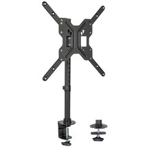 VIVO Black Ultra Wide Screen TV Desk Mount for up to 55 inch Screens, Full Motio - £75.13 GBP