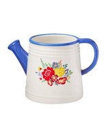 Pioneer Woman ~ MAGIC MEADOW ~ Watering Can Planter ~ Multicolored ~ Cer... - £33.05 GBP