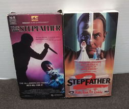 The Stepfather VHS Lot 1 2 Make Room For Daddy Horror Slasher Movie 80&#39;s... - £21.90 GBP