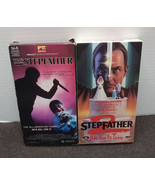The Stepfather VHS Lot 1 2 Make Room For Daddy Horror Slasher Movie 80&#39;s... - £22.04 GBP