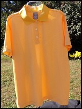 NWOT Women&#39;s Yellow Stripe Cool Swing Page &amp; Tuttle Casual Golf Polo Shirt   XL - £4.03 GBP