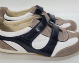 Bally Aleria 163 Sand Bovine Suede Leather Sneakers Hook &amp; Loop Switzerl... - £35.69 GBP