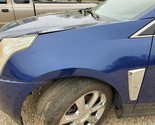 2010 2016 Cadillac SRX OEM Driver Left Fender 933L Luxo Blue With Turn S... - $290.81