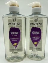 (2) PantenePro-V Volume & Body Shampoo No Harsh Paraben Full Hair HUGE  17.9oz - $9.92