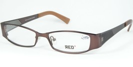 Red By Ricardo Sweden New York C2 Brown Eyeglasses Glasses Frame 52-16-135mm - $56.41