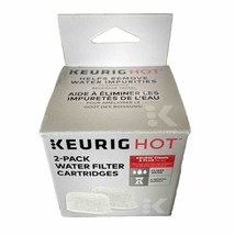 Keurig Water Filter Cartridge 2 Pack Replacements Refill Sealed - £3.19 GBP