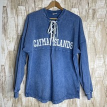 Spirit Jersey Cayman Islands Shirt Womens M Long Sleeve Ties - $342.71 MXN