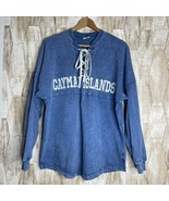 Spirit Jersey Cayman Islands Shirt Womens M Long Sleeve Ties - $342.71 MXN