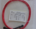 NEW 2M RED FIBER OPTIC CABLE REF #DHH0449 2M MTRJ MTRJ 62 / 125 RED MM S... - $10.29