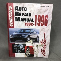 Chilton’s Auto Repair Manual 1992 - 1996 Part No 7916 Us And Canadian Models - $10.75