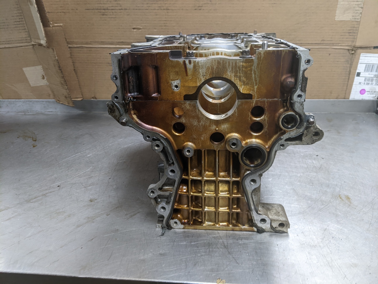 Engine Cylinder Block From 2008 Nissan Rogue s 2.5 - $436.54