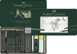 Faber-Castell PITT Graphite 26-Piece Large Tin Professional Quality Set  - £51.40 GBP+