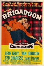 Brigadoon Original 1962R Vintage One Sheet Poster - £335.96 GBP