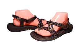 Skechers Outdoor Lifestyle Reggae Floral Toe Loop Sandals Size 10 Hiking... - $22.79