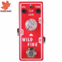 Tone City Wild Fire Distortion Pedal High Gain Drive & Phat Dirty Tones New - £35.85 GBP
