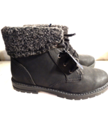 Women&#39;s Sonoma Goods For Life Black Winter Boots  Size 8 Medium - $556.75 MXN