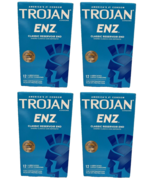 4x TROJAN ENZ Armor Premium Lubricant Latex Condoms 48 total / Exp 2026 - $33.94 CAD