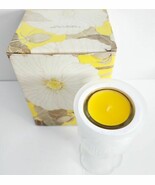 Avon Flowerfrost Collection Water Goblet Sunny Lemon Fragrance New Unused  - £14.99 GBP