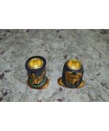 Summit Collection, Pharaoh &amp; Cleopatra Candle holders - $30.00