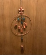 Copper toned Wind Chime Glass Beads - $11.29