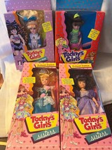 RARE Lot of 4 Vtg 1980&#39;s Creata Todays Girls Dolls NIB Barbie Clones - £91.12 GBP