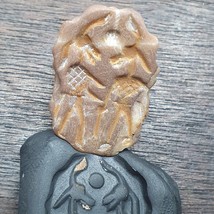 Antique Jasper SEAL BEAD Mysterious creature Intaglio Scarab Stamp Pendent - $1,398.90 MXN