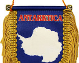Antarctica (Antarktica) Window Hanging Flag (Shield) - $9.54
