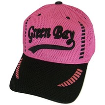 Green Bay Men&#39;s Summer Mesh Adjustable Baseball Cap (Hot Pink/Black) - £12.02 GBP