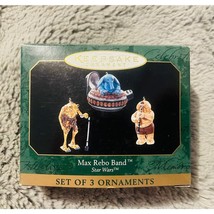 Star Wars Max Rebo Band Hallmark Keepsake Set Of 3 Miniature Ornaments 1... - £15.24 GBP