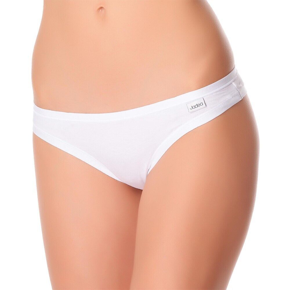 Lot De 6 Slips Taille Haute Femme - Coton Bi-élastique - Jadea - Fabriqué En Italie - Taille M