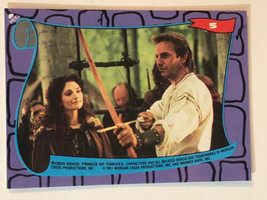 Vintage Robin Hood Prince Of Thieves Movie Trading Card Sticker Kevin Costner #5 - $1.97