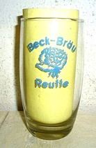 Brauerei zur Rose Beck Brau +1979 Reutte Austrian Beer Glass - £9.96 GBP