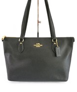 Coach CH505 On Purpose Leather Gallery Tote Black Crossgrain Leather Sho... - €140,98 EUR